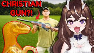 Did He Say CHRISTIAN Gun?! || Polish Vtuber Reacts to Could You Defeat A VELOCIRAPTOR