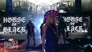 House of Black (w/Julia Hart) as AEW World Trios Champions entrance,AEW Double or Nothing,28/05/23