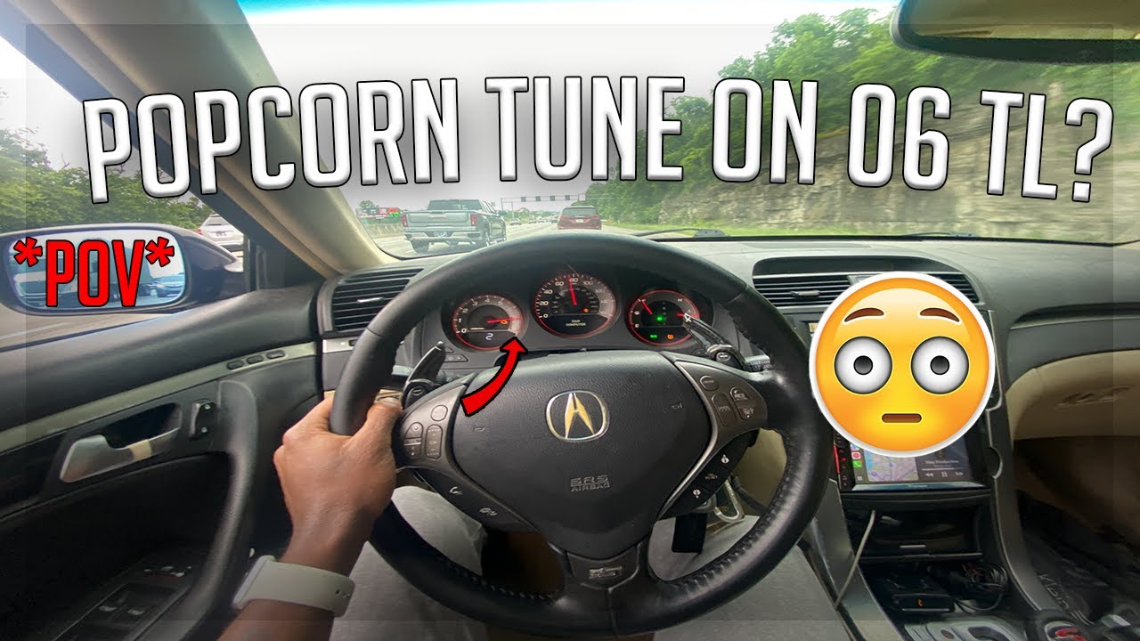 POV IN A TUNED 2006 ACURA TL 5AT
