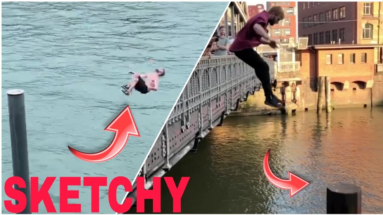 Insane Parkour Water Challenges Best Of Storror Parkour And