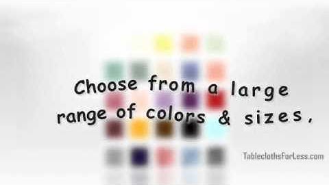 TableclothsForLess.com - Tablecloth Factory