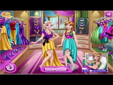 เกมส์เจ้าหญิงเกมส์แต่งตัว จัดตู้เสื้อผ้า Frozen Wardrobe Cleaning♥mookmix♥