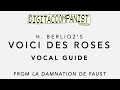 Voici Des Roses Vocal Guide Digital Accompaniment mp3
