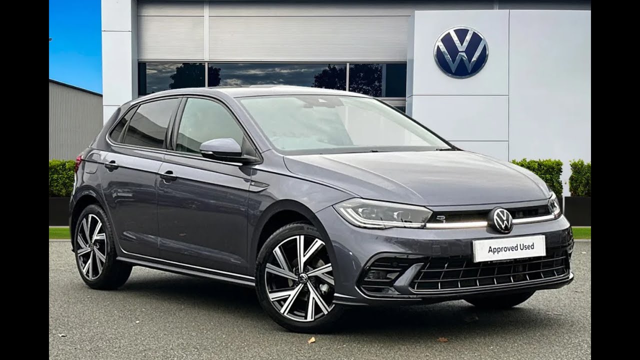 Approved Used Volkswagen Polo R-Line 1.0TSI 95PS in Smokey Grey ...