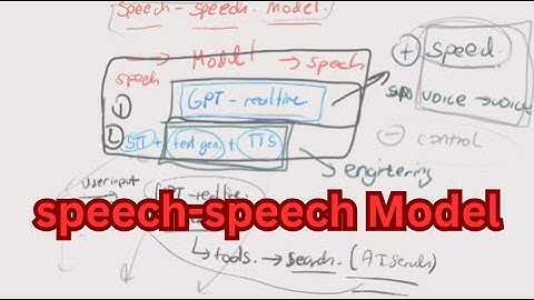 Agentic speech-2-speech model คืออะไร และต่างจาก traditional STT, TTS ยังไง #GPT-Realtime