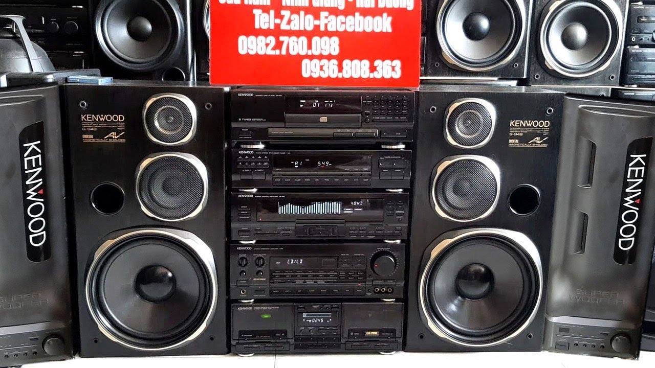 HIẾM CÓ BỘ THỨ 2 TRÊN THỊ TRƯỜNG/Kenwood a94 Cs200W... - youtube