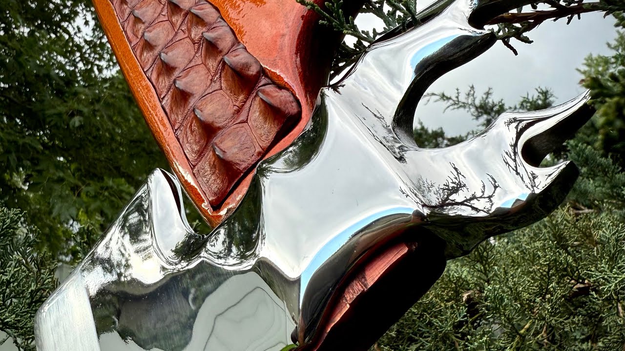 Creating a Dragon Themed Throwing Axe beginning to end. 