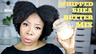 Hello friends! here is the diy whipped shea butter mix recipe and how
i use it on my hair. this a very moisturizing it's packed with good
vitamins...