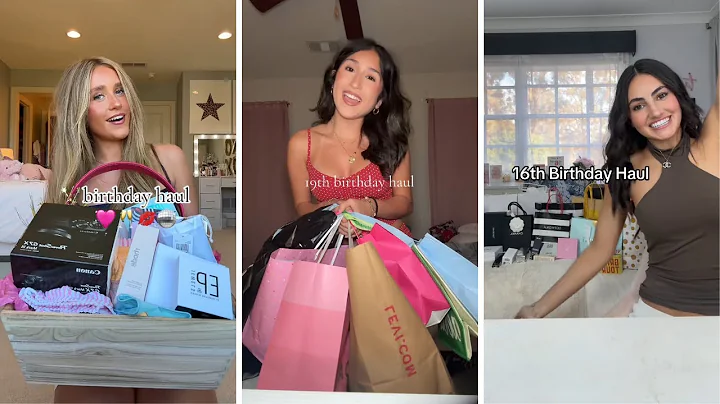 Birthday Haul | TikTok Compilation