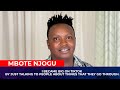 MBOTE NJOGU ON HOW TIKTOK CHANGED HIS LIFE.