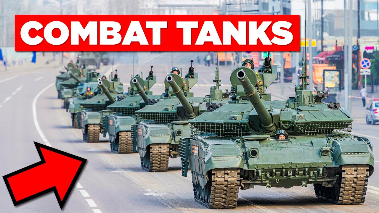 Топ-10 стран с крупнейшими ТАНКОВЫМИ ПАРКАМИ 2024 ГОДА