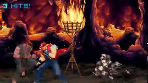 Legendary Terry VS Evil Ryu: "Core of rage"