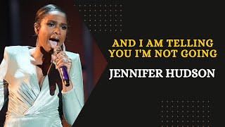 Jennifer Hudson - And I Am Telling You I'm Not Going (Karaoke And Lyrics)