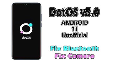 NEW Update dotOS v5.0 UNOFFICIAL Android 11 - Samsung A20 | Installation