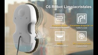 El MEJOR ROBOT Limpiacristales 2022 ya está aquí 🚀 HUTT C6 Review