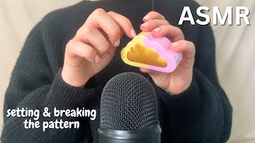 ASMR setting and breaking the pattern 😴 (no talking) #asmr