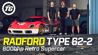 FIRST LOOK: Radford Type 62-2 – Jenson Button’s 600bhp retro supercar | Top Gear screenshot 1