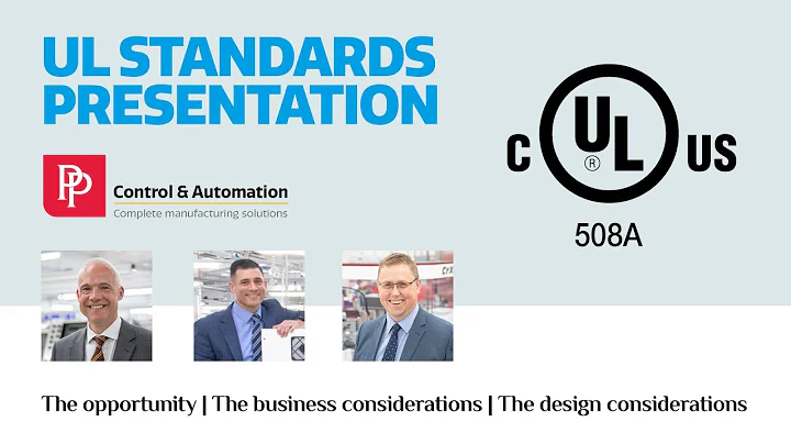 UL Standards presentation: The opportunity in North America (The business and design considerations)