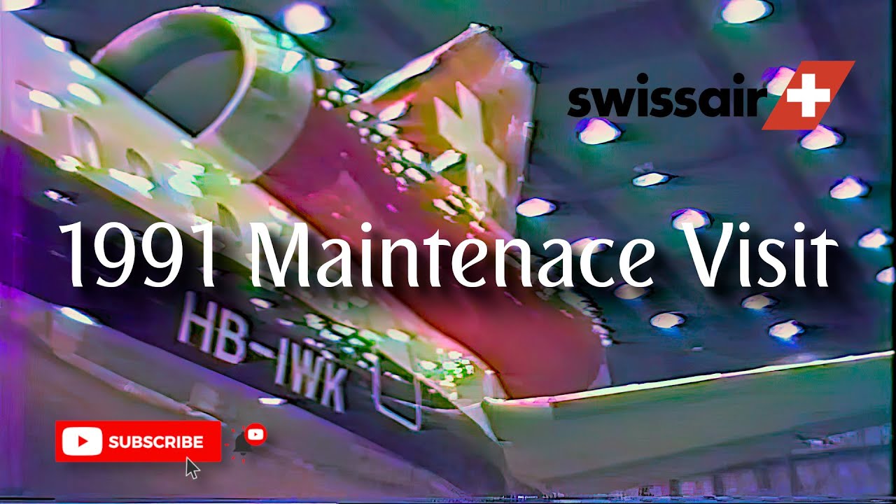 Swissair MD-11 | Time Travel to 1991 | Zurich Airport
