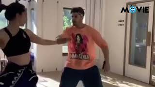 Varun Dhawan And Kiara Sizzling Hot Dance Practice During Quarantine Moviekeeda