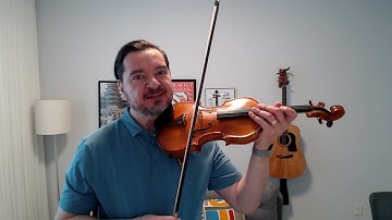 Going from Synthetic Violin Strings to Gut Strings on a modern instrument, Video #3