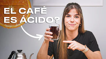 ¿Cuál es el pH del café?