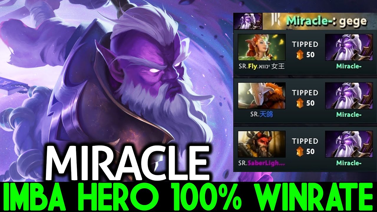 Miracle [Void Spirit] Imba Hero 100% Winrate In Dreamleague Dota 2 - Youtube