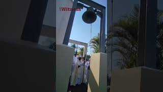 120-year-old bell rings again after 33 years