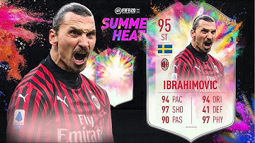 FIFA 20: ZLATAN IBRAHIMOVIC 95 SUMMER HEAT PLAYER REVIEW I FIFA 20 ULTIMATE TEAM