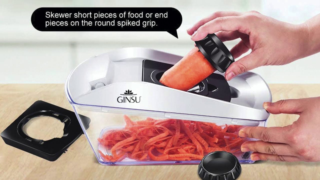 Ginsu Multi-Purpose Cheese Food Kitchen Cutter Grater Slicer