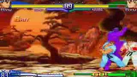 SFA3 V-Ryu V-ism Combos