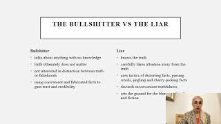 The communicative nature of the post truth phenomenon portraying the types of its main political act