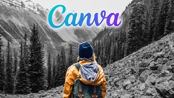 How To Make Colored Object in Black & White Images With Canva | Keep One Colored Object - 2025