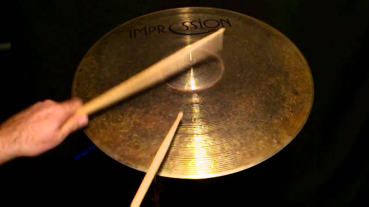 Impression Cymbals France Série SMOOTH Ride 20" 2078g HD720p YouTube