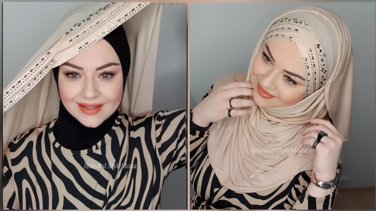 Turkish Hijab Tutorial 2020 Sal Baglama Modelleri لفات حجاب تركية جديدة 2020 Basortusu Baglama Teknikleri Sal