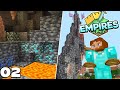 EmpiresSMP : Diamond Mining and Trading! Ep #2 Minecraft 1.17 Survival Let's play