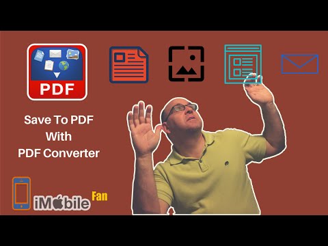 How To Save Documents Web Pages Emails to PDF