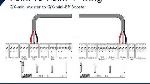 QX Mini Voice Alarm Wiring