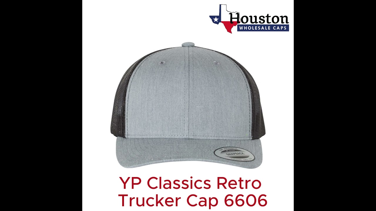 YP Classics Retro Trucker Cap 6606 