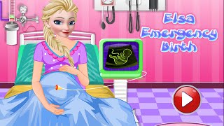 Elsa Emergency Birth Game Walkthrough Review #games #gameplay #gameplaywalkthrough #doctor screenshot 1