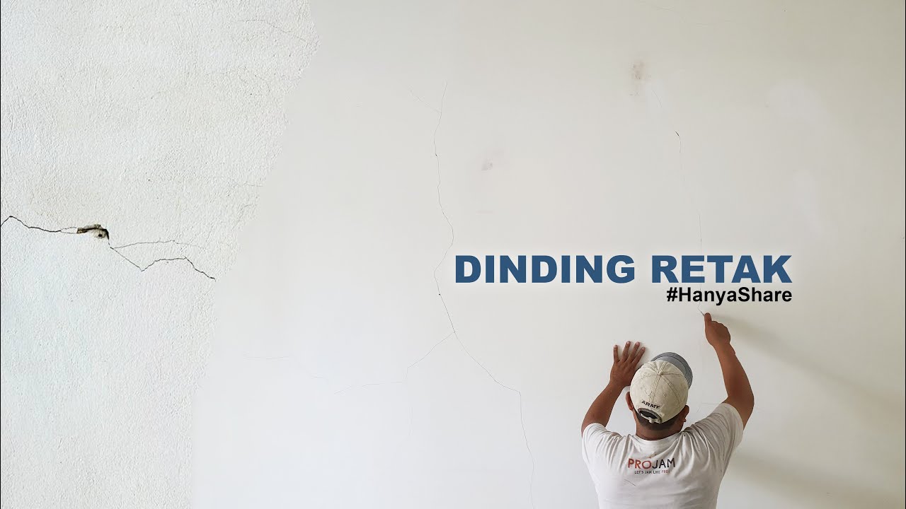 MENGATASI DINDING RETAK | #HanyaShare