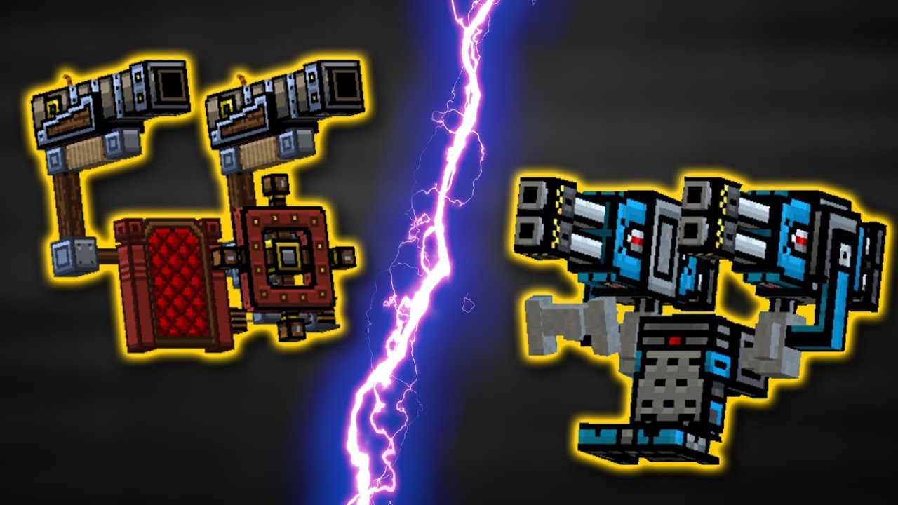 STORM OF ALL SEAS [vs] DEMOLITION EXOSKELETON : pixel Gun 3D