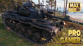M60: Pro player in a short but action loaded game - World of Tanks