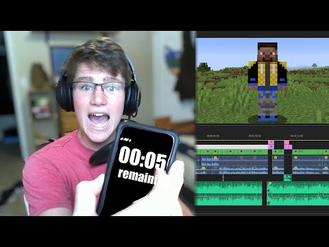 Editing a Entire Minecraft episode in 1 Hour - Editing a Entire Minecraft episode in 1 Hour