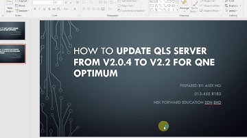 004 Update QLS server from 2 0 4 to V2 2