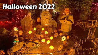 Best Outdoor Halloween Decorations 2022  Queens NYC Creepy Decor  Yard Displays Horror Props