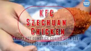 GoodyFeedTV KFC Red Hot Szechuan Chicken Taste Test