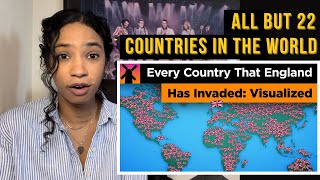 EVERY Country that England has Invaded: Visualized, Reaction