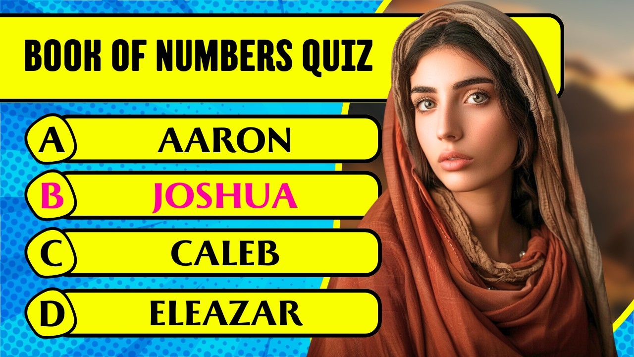 Book Of Numbers Bible Quiz & Trivia (30 Hardest Questions & Answers to ...