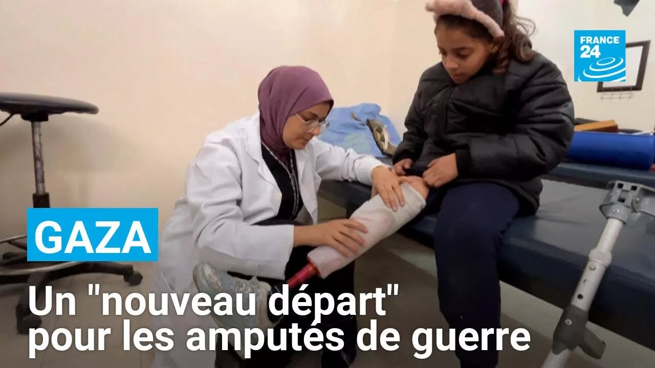 À Gaza, un centre de rééducation offre un 
